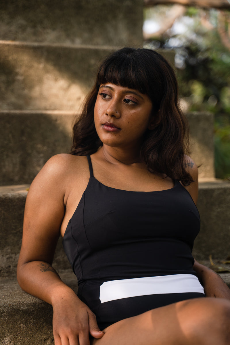 Buy Womens Swimwear Online Classic Black Swimsuit Econyl Swimwear Cocopalm Swimwear