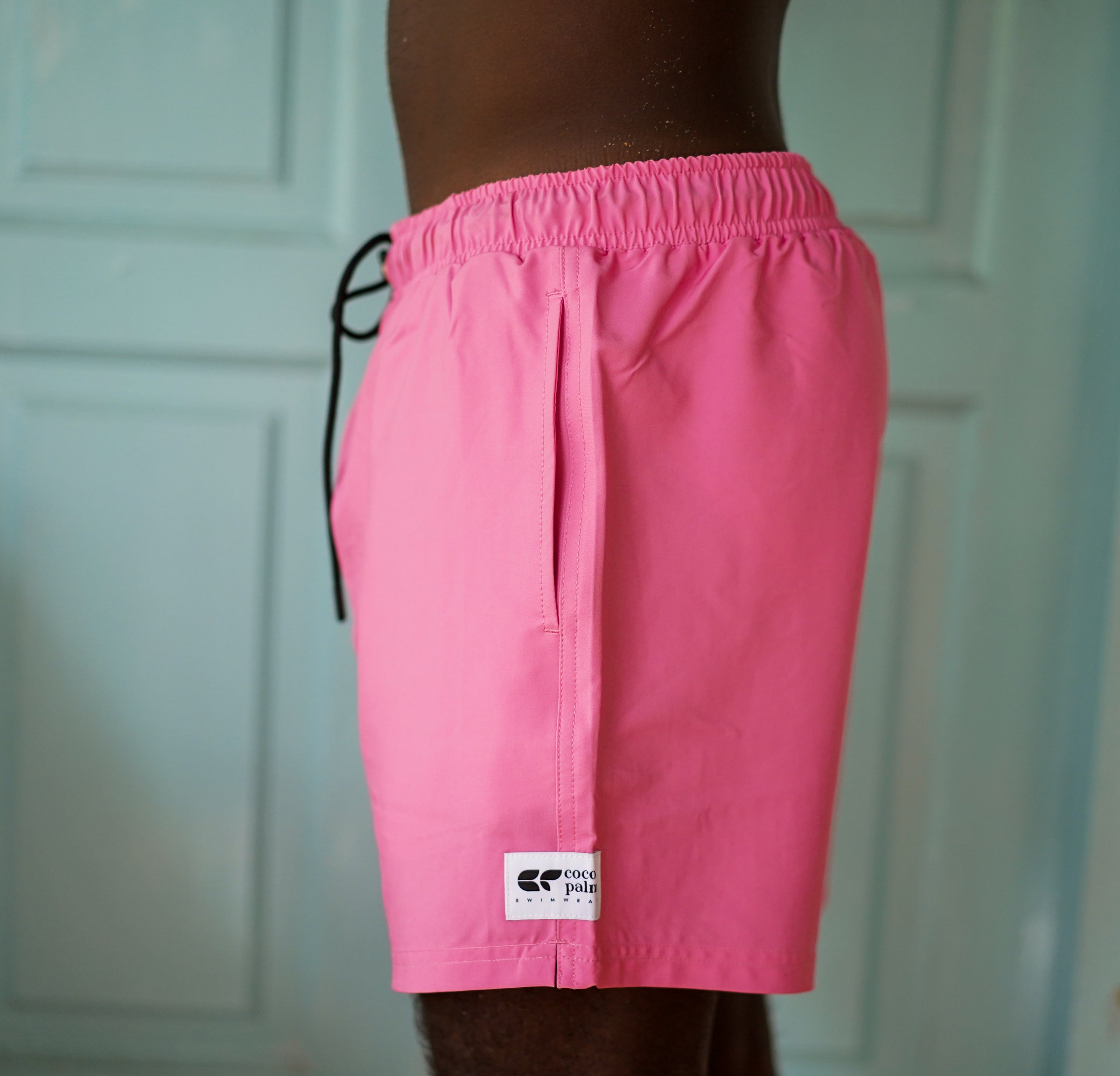 Buy Mens Swim Trunks Swimming shorts Pink Shorts Surfing