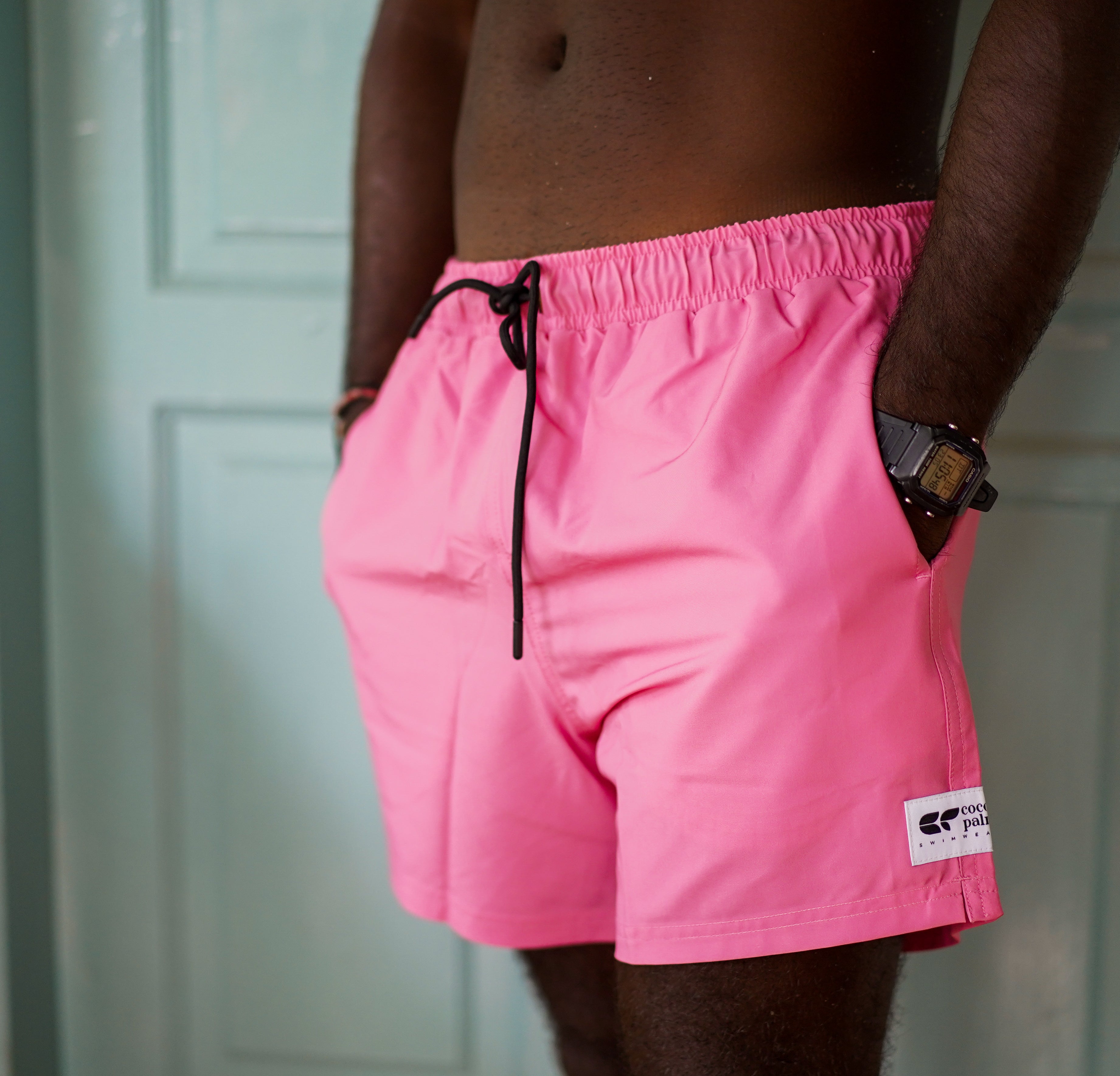 Pink Swim Shorts